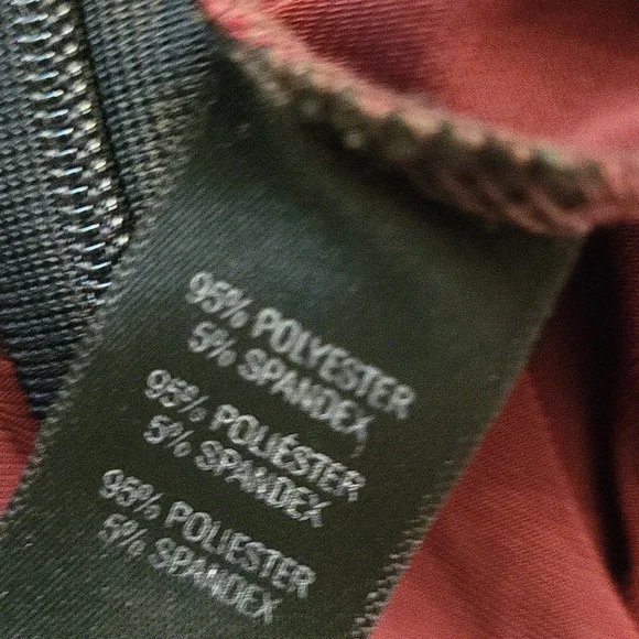 Nina Leonard 3/4 Sleeve Jumpsuit in Wine, Size Medium - Picture 12 of 13